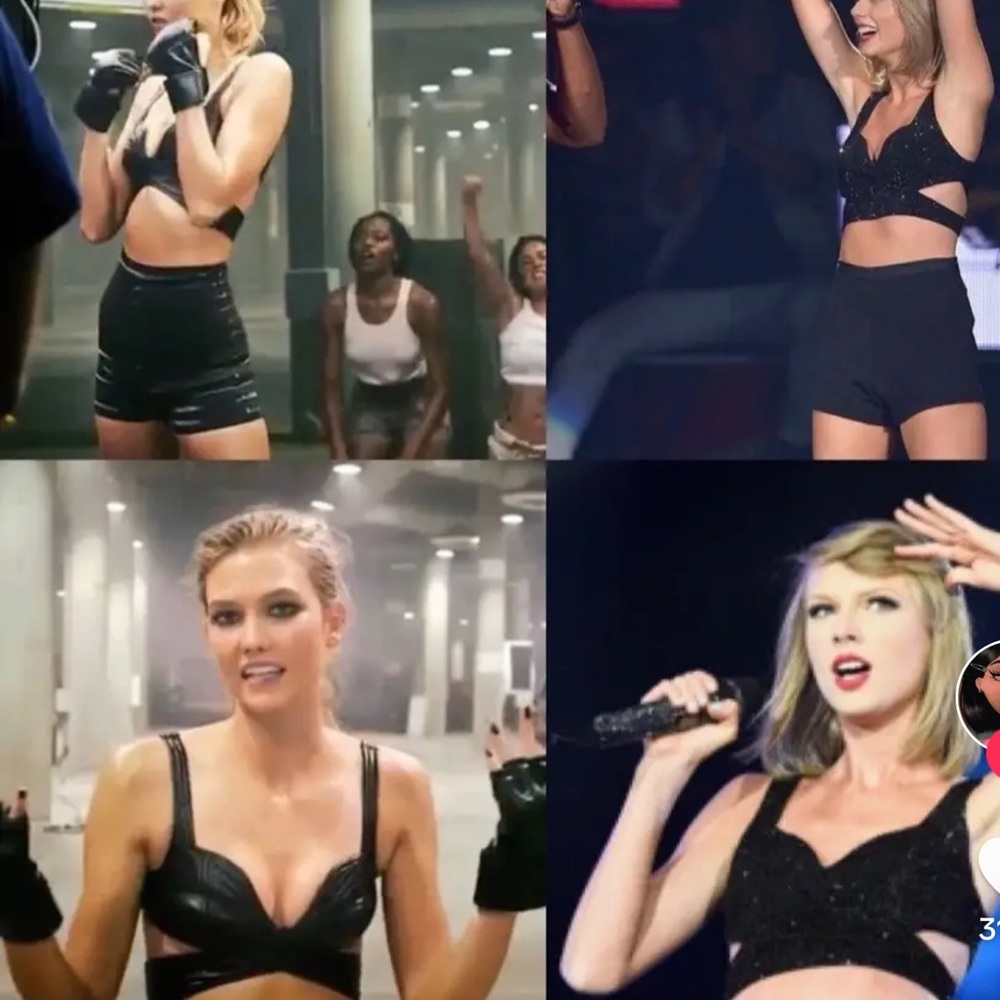 TopShop Crop Top Black Cutout Crop Top Size 2